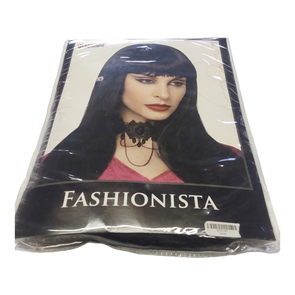 Fashionista Black Wig